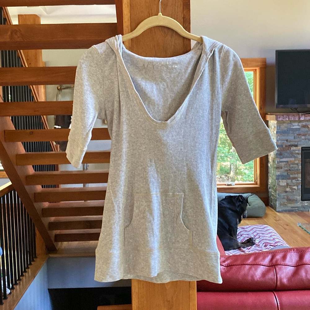 Victoria’s Secret Tee in Light Gray size Medium